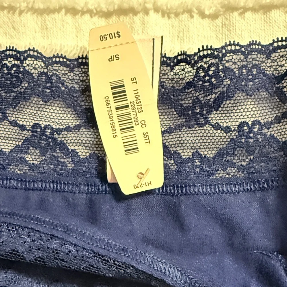 Victoria's Secret Navy Blue Polka Dot Panties - Picture 3 of 4